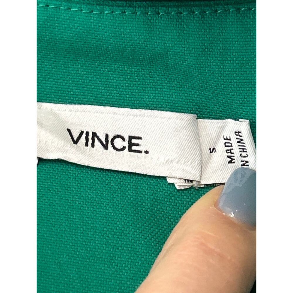 Vince. Dress/tunic Above knee Pop-over V-neck Drop sleeves pockets size s - Picture 7 of 9